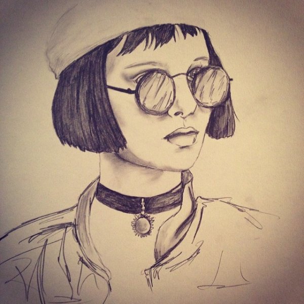 Эскиз Леон и Матильда