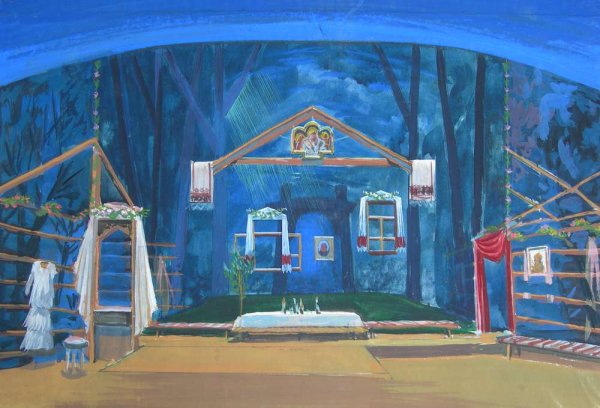 Декорации к спектаклю