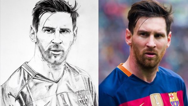 Месси портрет