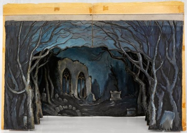 Жизель декорации Бенуа