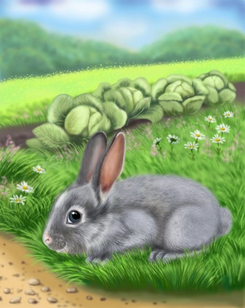 Заяц для детей