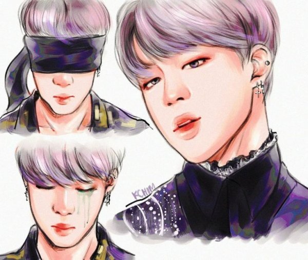 Чимин Blood Sweat and tears арт