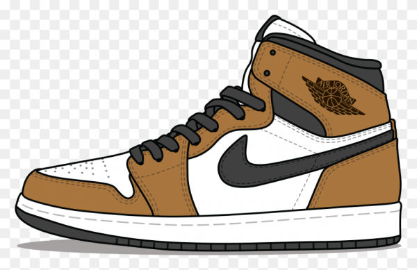 Air Jordan 1 вектор