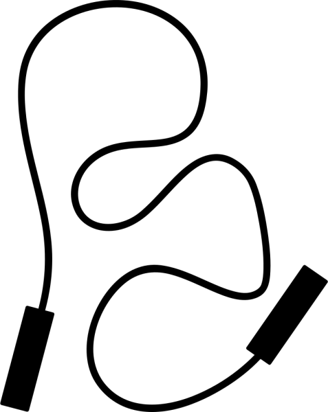 Скакалка шаблон