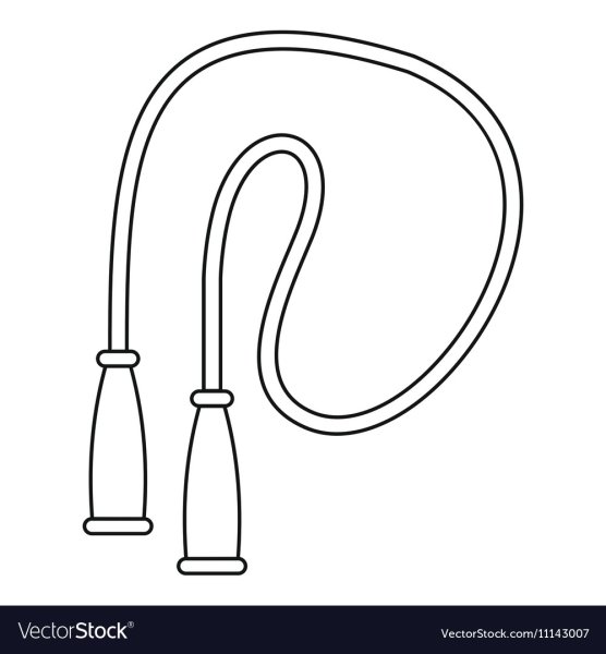 Скакалка раскраска