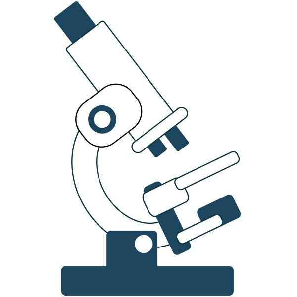 Микроскоп символ