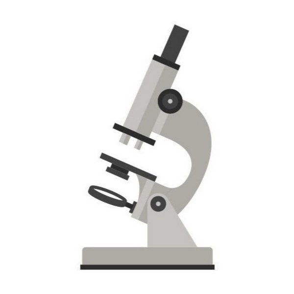 Микроскоп без фона