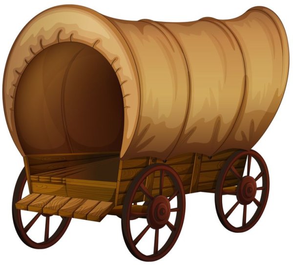 Повозка мультяшная