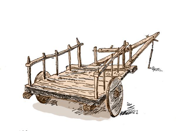 Повозка в древности