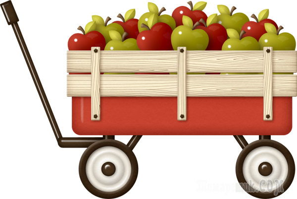 Телега для овощей и фруктов