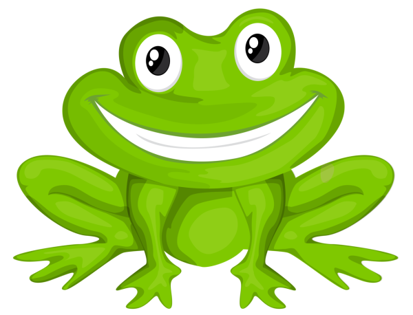 Лягушка на белом фоне мультяшный