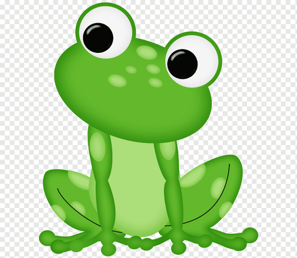 Лягушонок мультяшный