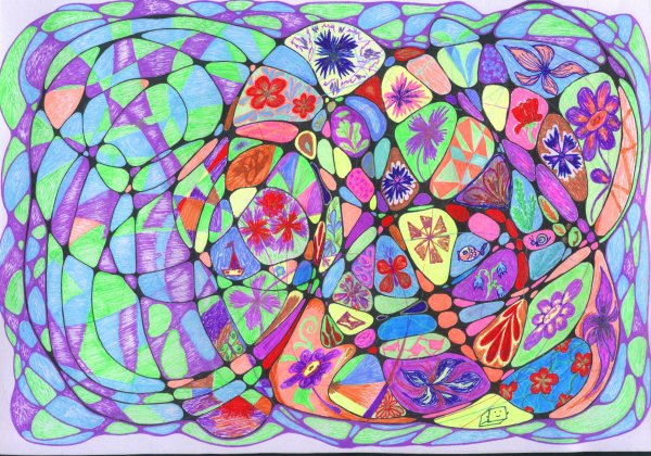 Фрактальный Нейрографика