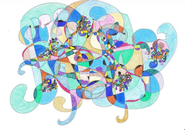 Фрактальный рисунок в психологии