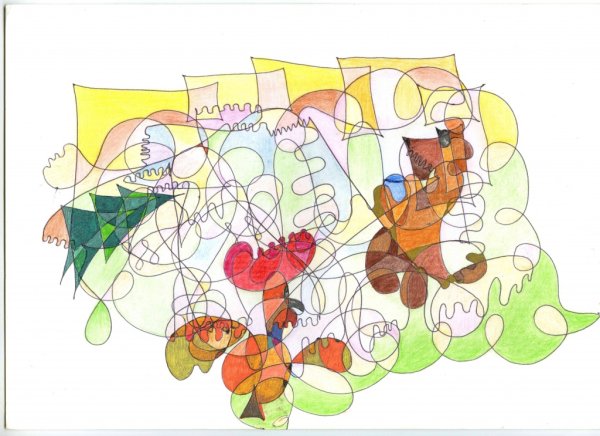 Татьяна Полуяхтова фрактальный рисунок