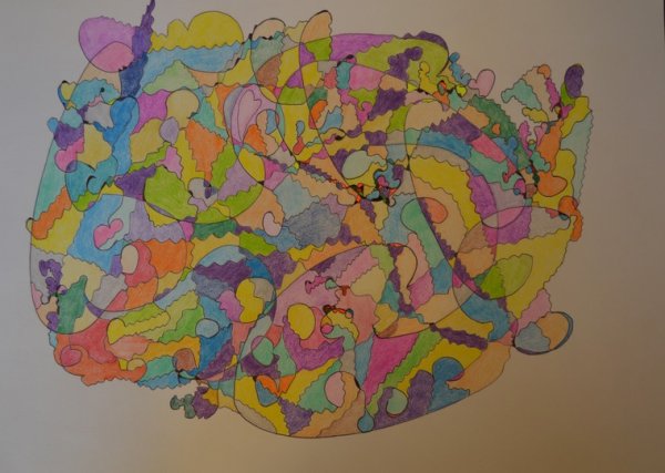 Арт терапия фрактальный рисунок