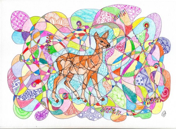 Фрактальное рисование в арт-терапии