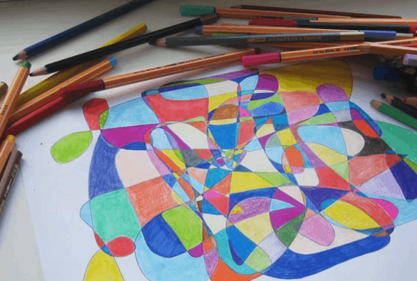 Арт терапия фрактальный рисунок