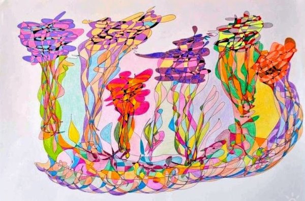 Фрактальный рисунок в психологии