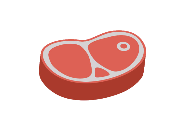 Мясо стейк вектор