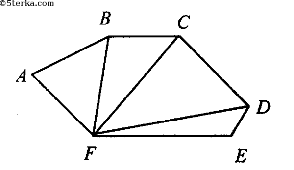 Выпуклый пятиугольник и шестиугольник