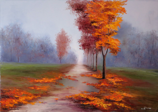 Картина осень