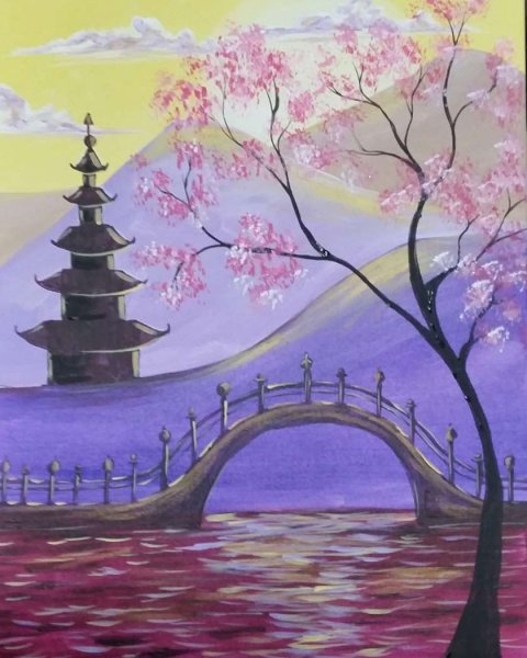 Картины в азиатском стиле