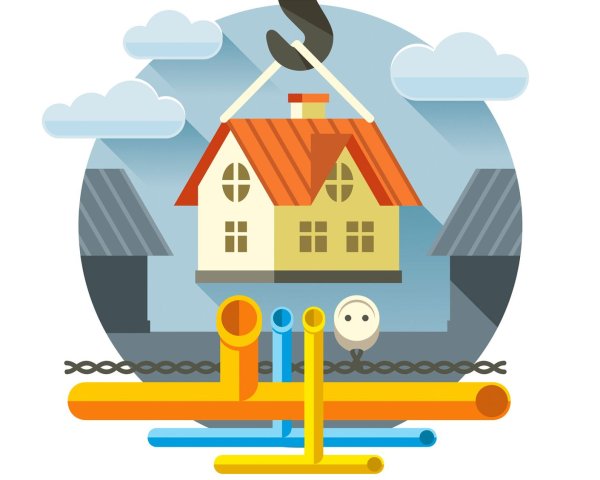 Значок коммунальные услуги