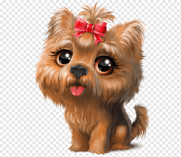 Кавайный Йоркширский терьер