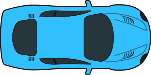 Машина вид сверху