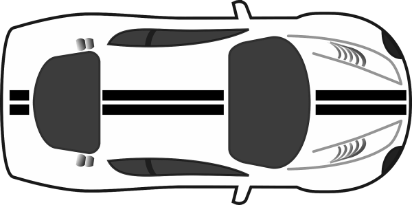 Машина снизу вектор