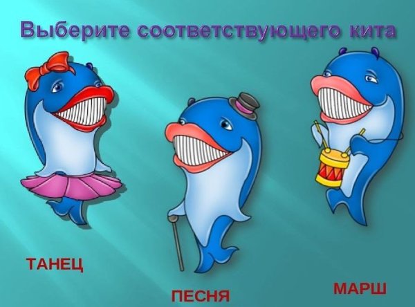 Три кита в Музыке для детей