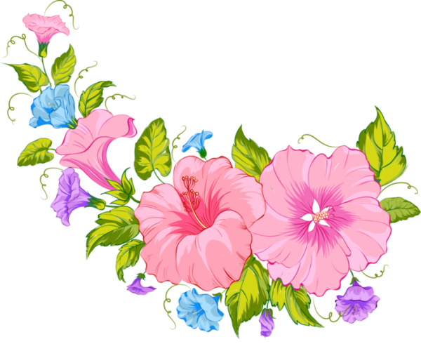 Цветочки на плакат