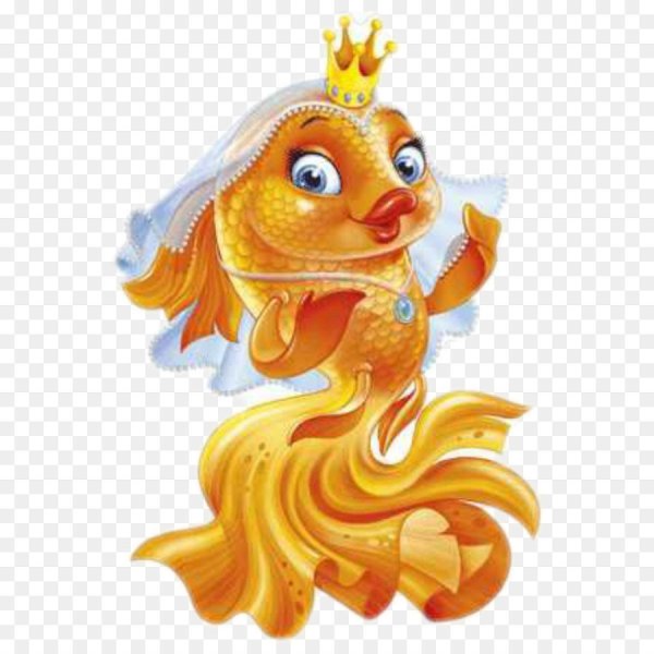 Золотая рыбка Пушкина рыбки