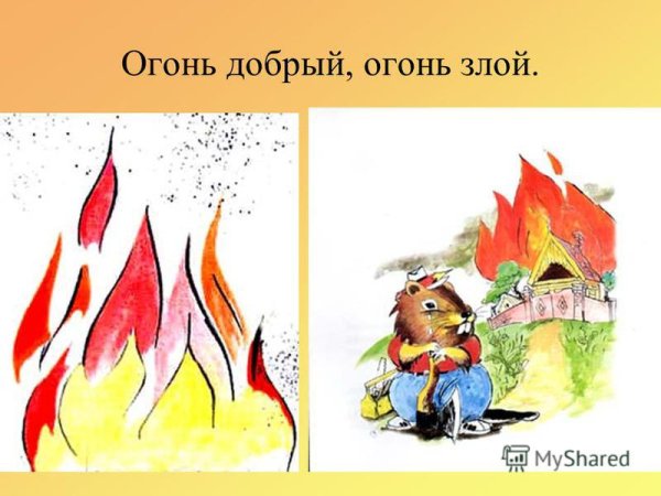 Огонь злой огонь