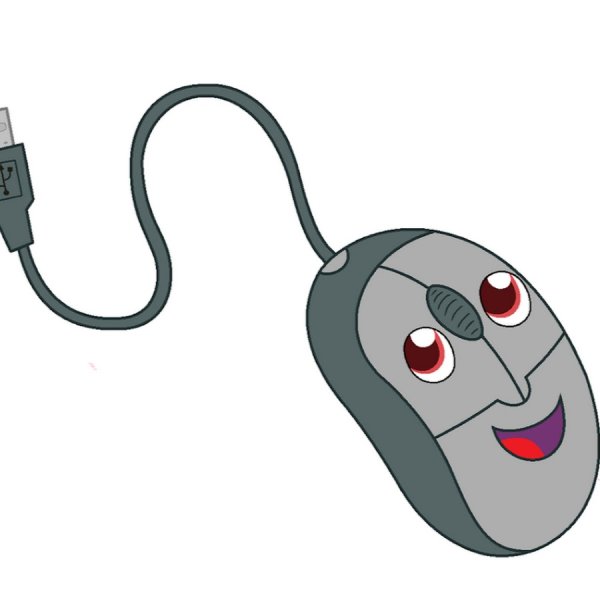 Мышка от компьютера для детей