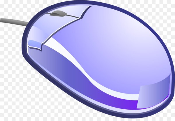 Мышка компьютерная мультяшная