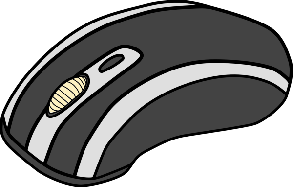 Мышь компьютерная мультяшная