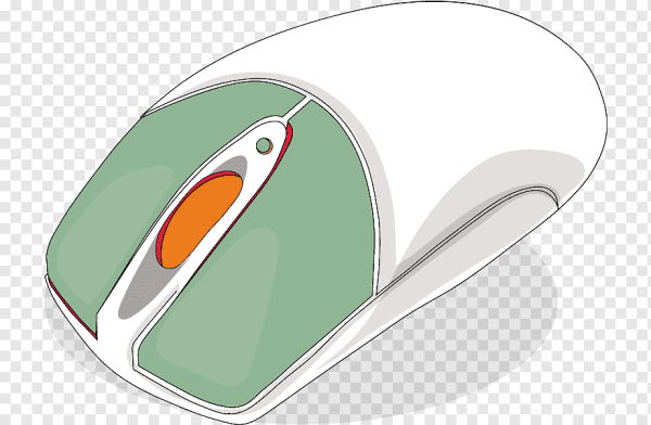 Нарисованная компьютерная мышка