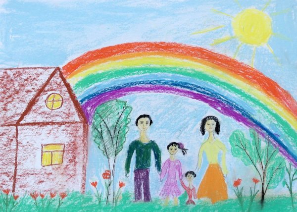 Семья рисунок