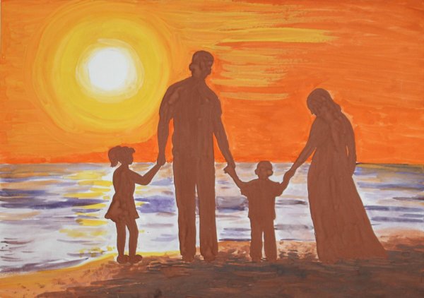 Шарж бабушка и дедушка