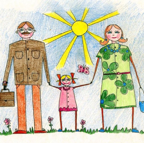 Рисунок про семью