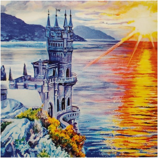 Алмазная мозаика Ласточкино гнездо