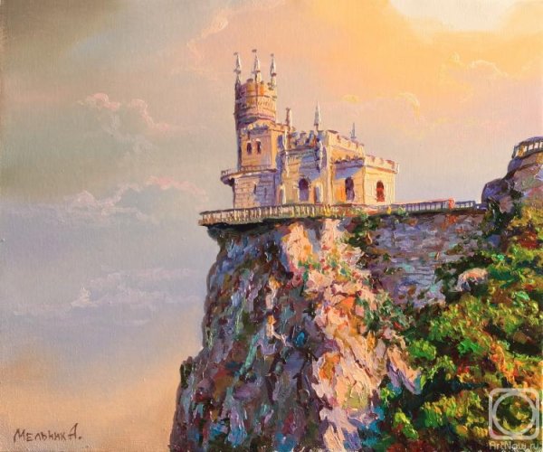 Гравюра Ласточкино гнездо