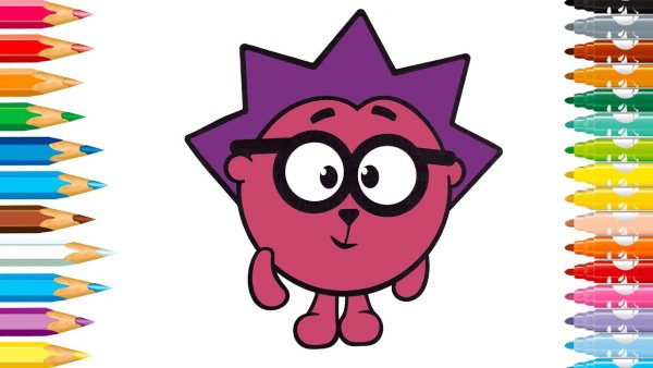 Ёжик рисунок Смешарики