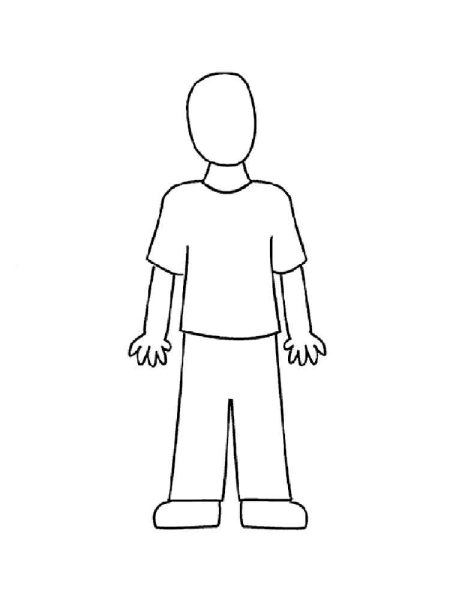 Человек рисунок