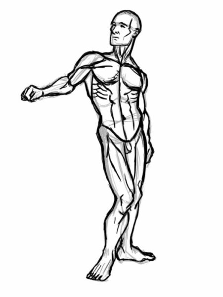 Нарисовать человека