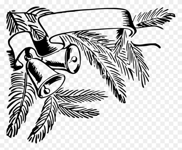 Новогодняя веточка