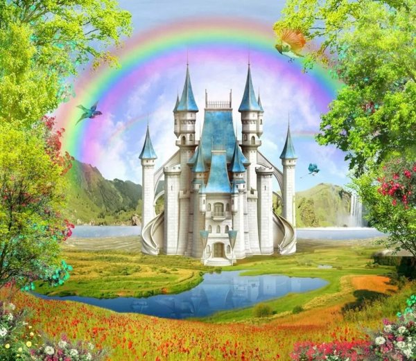 Сказочный замок Равадиново