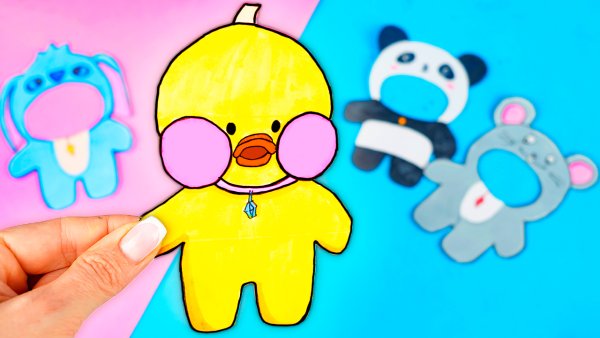 Как нарисовать уточку лалафанфан